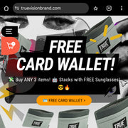 FREE - Slim Card Wallet (Worth £24.99)