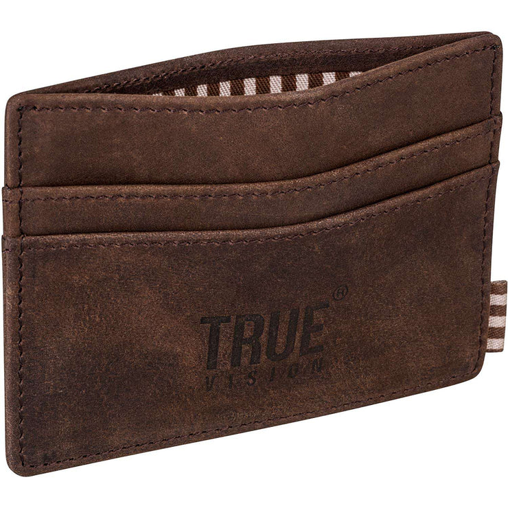 Slim Card Wallet Leather - truevisionbrand